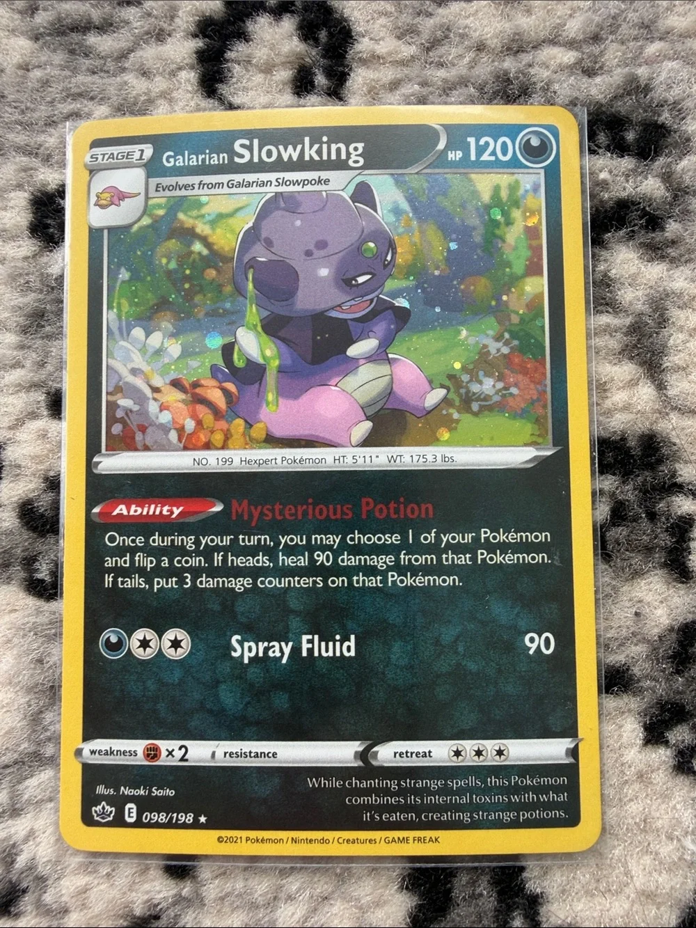 Slowpoke Slowking Evolution Lot 4 Cards Reverse Holo | ✨5/$25✨